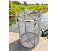 Pump Guard Basket for Submersible Pump, Pond Intake Filter Screen, Water Intake Debris Strainer, 5mm Mesh Protection for River and Pond Use