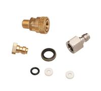 Pump High Pressure Quick Connector Set, Stainless Steel Air Rifle Accessories for Pump Air Rifles