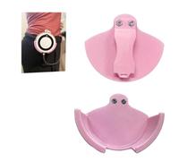 Pump Holster Clip for Momcozy V1 Pro | Hands-Free Portable Breast Pump Accessory | Lightweight & Durable Design for On-The-Go Moms (red) (Pink)