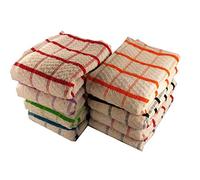 PUMP IT UP 12 or 24 X EXTRA LARGE JUMBO COTTON TERRY TEA TOWEL KITCHEN DISH CLOTH CLEANING DRYING (12)