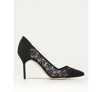 Pump MANOLO BLAHNIK Woman color Black - Size: 37½ - female