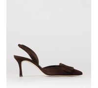 Pump MANOLO BLAHNIK Woman color Dark - Size: 38½ - female