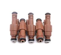 Pump Nozzle Motor 5pcs Car Fuel Injectors Nozzle 0280155831 for Volvo V70 S70 C70 S80 XC70 XC90 2.0L 2.5L 2.4L 2.9L 2.8L 1998-2009 Fuel Injector