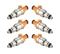Pump Nozzle Motor 6pcs Fuel Injectors 33007127 for Wrangler for Cherokee YJ 1987-1998 I6 4.0L Car Accessories Fuel Injector