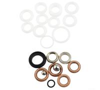 Pump Repair Packing Kit 244194 - for Ultra 390 395 490 495 595 Airless Paint Sprayer - Rubber Sealing Gasket Set - for Latex Enamel Coating Maintenance Renovation