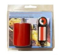 Pump Rotation Tester with Solenoid Valve Opener, Magnetic Detection Tool for Circulation Pump & Oil Burner Valve, Professional HVAC/Boiler Diagnostic Tool(red)