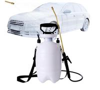 Pump Spray Bottle - Hand Pressure Plant Mister - Water Sprayer for Plants with Adjustable Shoulder Strap - for Lawn Yard Watering Fertilizer Irrigation Household Cleaning