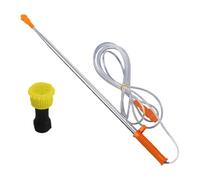 Pump Spray Wand - Range Extension, 250 cm Long Agricultural Lance, Electric Machine Connection Hose, Stainless Steel Liquid Distributor | Liquid Distributor for Growers and Landscaping