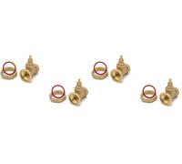 Pump Type GATE Valve 22MM x 1 1/2" - New B.S. Quality Brass x 2 (Pair) (Pack of 2)