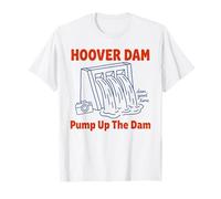 Pump Up The Dam Hoover Dam Nevada Retro Camera Trip T-Shirt