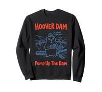 Pump Up The Dam Hoover Dam Photo Camera Nevada Tourist Pun Sweatshirt