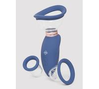 Pumped Arousing Blue Automatic Rechargeable Vulva, Clitoral, Nipple & Breast Pump - Blue Blue