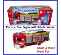 Pumper the Electric Fire Truck with Bubble Water