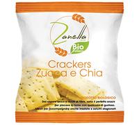 Pumpkin and Chia Snack Crackers 30 g, with gluten, with sunflower seed oil, 24 packets, organic snack, organic snack, aperitif
