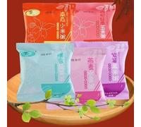 Pumpkin and millet porridge, corn vegetable Congee, fruit oatmeal, instant cereal Congee, breakfast substitute Congee, nutritional coarse grains, corn soup (5 Flavor Mix,30 packs)