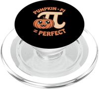 Pumpkin And Pi Equals Perfect Math Halloween PopSockets PopGrip for MagSafe