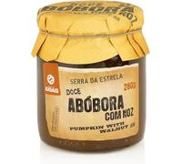 Pumpkin and Walnut Jam - 280 g Jar - Creamy Flavor and Crispy Texture - Ideal for Desserts and Breakfasts - No Dyes or Preservatives - Gourmet Product of Portuguese Origin