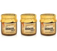 Pumpkin and Walnut Jam - Pack of 3 280 g Jars - Creamy Flavor and Crispy Texture - Ideal for Desserts and Breakfasts - No Dyes or Preservatives - Gourmet Product of Portuguese Origin