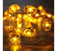 Pumpkin Autumn Decoration Indoor 2 m 20 LED Pumpkin Fairy Lights Battery, Pumpkins Autumn Fairy Lights, Mini Fairy Lights Indoor Halloween Decoration, Autumn Decorations Halloween, Thanksgiving Autumn