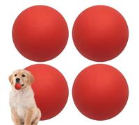 Pumpkin Ballons Left - High Elasticity Training Balls 4 Packs for Kids and Beginners | Small Rubber Horse Ball with High Visibility, Good Bounce, Great for Pumpkin