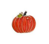 Pumpkin Brooch Pin for Women Cute Holiday Festival Pins for Hat Bag Suit Dress Accessories Halloween Thanksgiving Party Jewelry Gifts, M, Alloy Steel, no gemstone