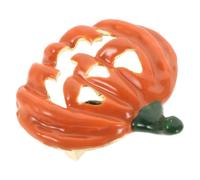 Pumpkin Brooch Pin Halloween Enamel Orange Lovely Lapel Bag Women