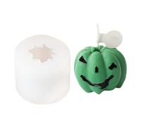 Pumpkin Candle Molds,Resin Casting Halloween Pumpkin Mold | Craft Supplies Halloween Decorations for Soap Plaster Art Projects Fall Thanksgiving Home Decor Party