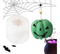 Pumpkin Candle Moulds | Pumpkin Halloween Silicone Candle Moulds - Craft Tools for Wax Soap Plaster Autumn Holidays Thanksgiving Decoration Home Decoration