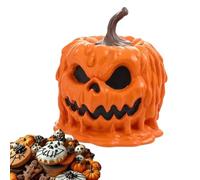 Pumpkin Candy Jar, Pumpkin Organizer Canister for Candy, Treat Organizer Jar, Autumn Table Centerpiece Decor for Party Studies Bedroom Wedding
