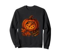 Pumpkin Carving Art Palette Halloween Autumn Design Sweatshirt