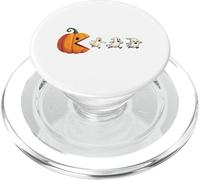 Pumpkin Chasing Ghosts Playful Halloween PopSockets PopGrip for MagSafe