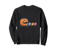 Pumpkin Chasing Little Ghosts Spooky Season Halloween Sweatshirt