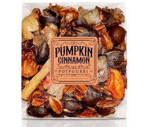 Pumpkin Cinnamon Fall Potpourri Bag - Autumn Scented Blend with Natural Elements, Ideal for Home Decoration and Fragrance - Perfect for Thanksgiving Harvest as Bowl, Vase, and Sachet Fillers