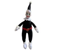 Pumpkin Clown Doll - Scary Plush, Creepy Toy | Soft Stuffed Huggable Halloween Decoration, Kids Birthday Party Props, Girls Boys Room Gift, Holiday Celebration Ornament, Indoor Outdoor Living Room