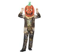 Spooky Scarecrow Pumpkin Costume - Perfect for Halloween