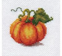 Pumpkin Cross Stitch Kit by Alisa