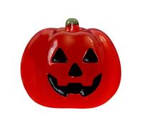 Pumpkin Decor - Glow in the Dark Pumpkin Figurine Crafts | Halloween Resin Miniature Figurines Ornament Tabletop Home Garden Party Holiday Indoor Decor for Seasonal Display