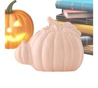 Pumpkin Decorations,Ceramic Pumpkin Halloween Autumn Decor | Holiday Statue Halloween Decorations for Fall Table Home Bedroom Kitchen Fireplace Bookshelf Outdoor