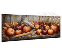 Pumpkin Diamond Art, Diamond Painting Kits for Adults Vegetable, 5D DIY Crafts Painting Hobbies for Adults Women Full Drill Cross Stitch Arts Crafts Embroidery Canvas Picture Kit Gifts 31x70Inch T797