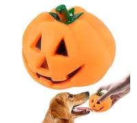 Pumpkin Dog Chew Toy, Halloween Pumpkin Squeeze Toy, Pet Talking Sound