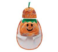 Pumpkin Dog Costume Wear - Pumpkin Dog Costume Jacket | Dog Costume Cat Clothes, Dog Clothes Cosplay Outfit, Pet Costumes Funny Halloween Cat Apparel For Small Dogs, Pets Accessories