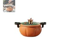 Pumpkin Dutch Oven, 8L/2.11Gal Pumpkin Dutch Oven Pot with Lid, Pumpkins Pots for Cooking, Maifan Stone Non-stick Coating, Multi-Function Micro Pressure Cooking Pots for Home Kitchen (Orange)