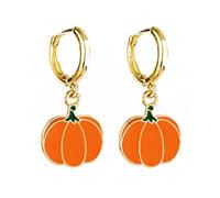 Pumpkin Earrings for Women, Halloween Autumn Drop Jewellery