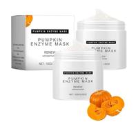 Pumpkin Enzyme Mask, Pumpkin Enzyme Exfoliating Mask, Deep Cleansing, Gentle Nourishing Skin Care, Improves Texture, for All Type Skin