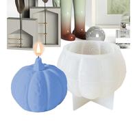 Pumpkin Epoxy Resin Molds - Silicone Shape Mold, Durable Handling Shape, Flexible Candle Maker, Reusable Pastry Tool | Choc Dessert Candy Decoration