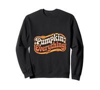 Pumpkin Everything Fall Autumn Vibes Halloween Sweatshirt