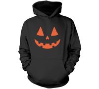 Pumpkin Face Hoodie - Halloween Hoody Party Trick and Treat 31st October