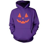 Pumpkin Face Hoodie - Halloween Hoody Party Trick and Treat 31st October