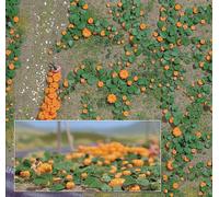 Pumpkin Field (Pack of 80 Pumpkins) HO/O Gauge - Busch 1201