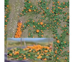 Pumpkin Field (Pack of 80 Pumpkins) HO/O Gauge - Busch 1201